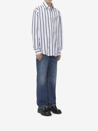Chemise avec broderie - White Black