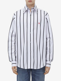 Chemise avec broderie - White Black