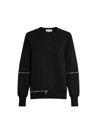 Sweatshirt zippé - Deep Black