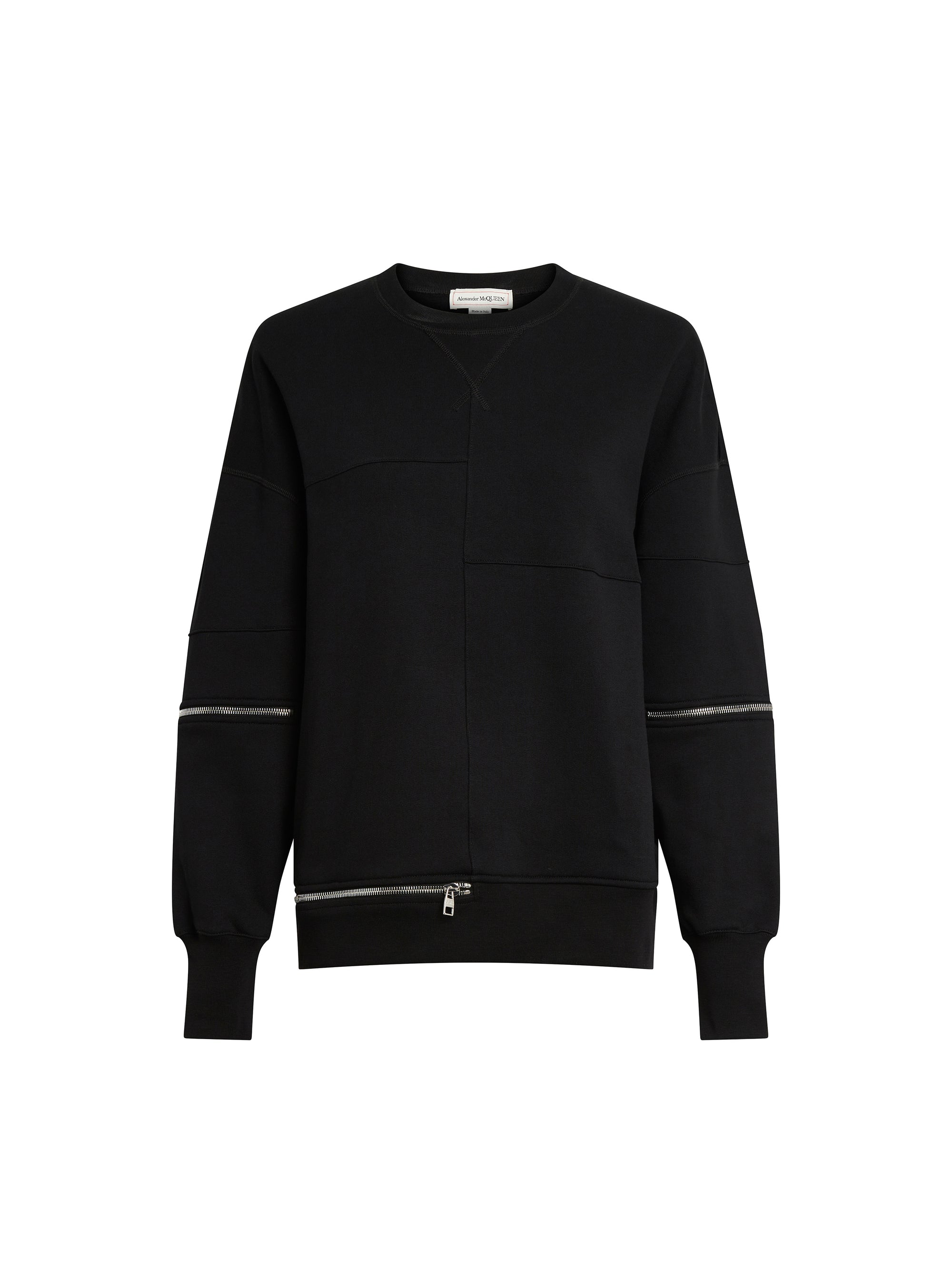 Sweatshirt zippé - Deep Black