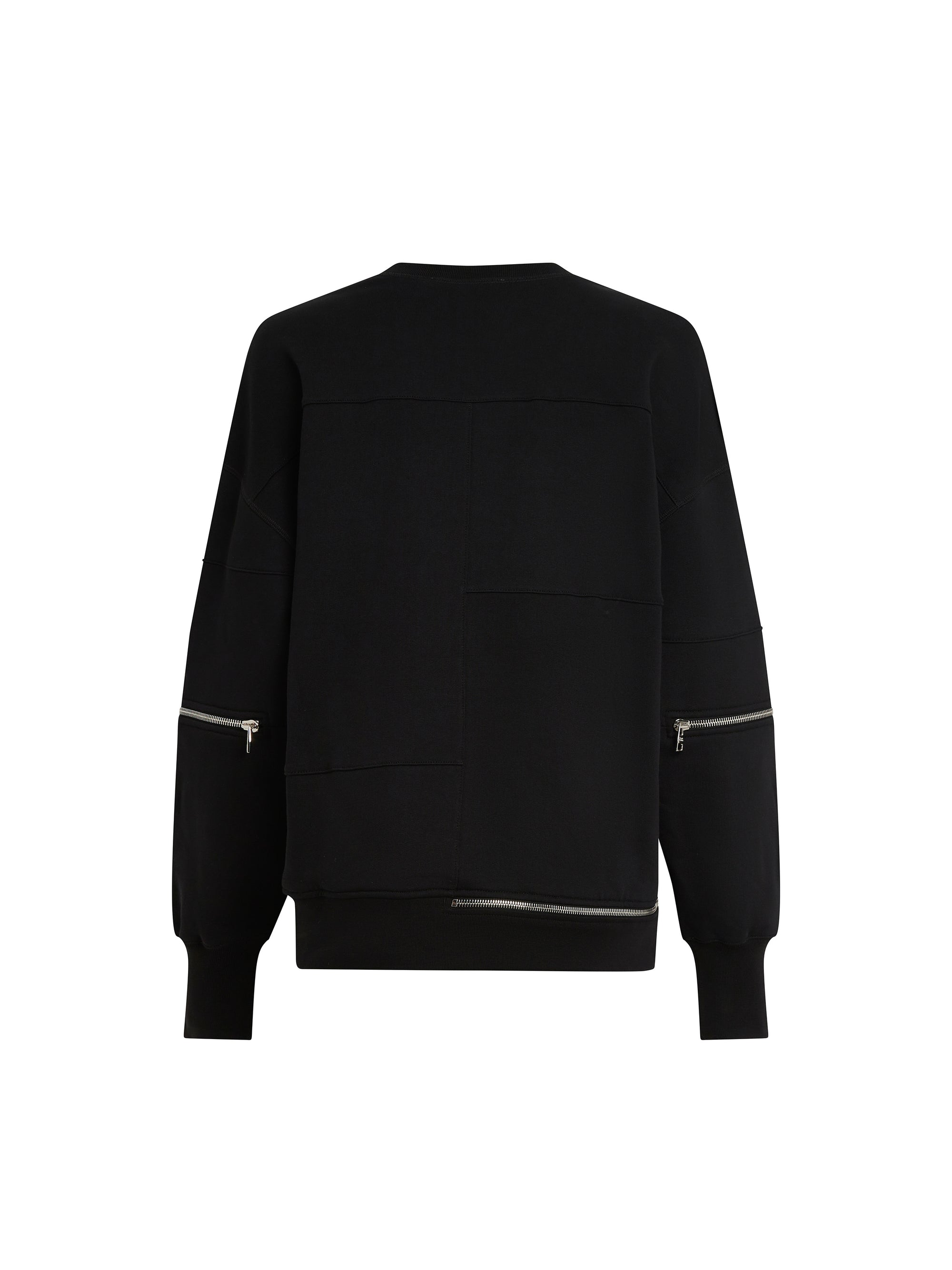 Sweatshirt zippé - Deep Black