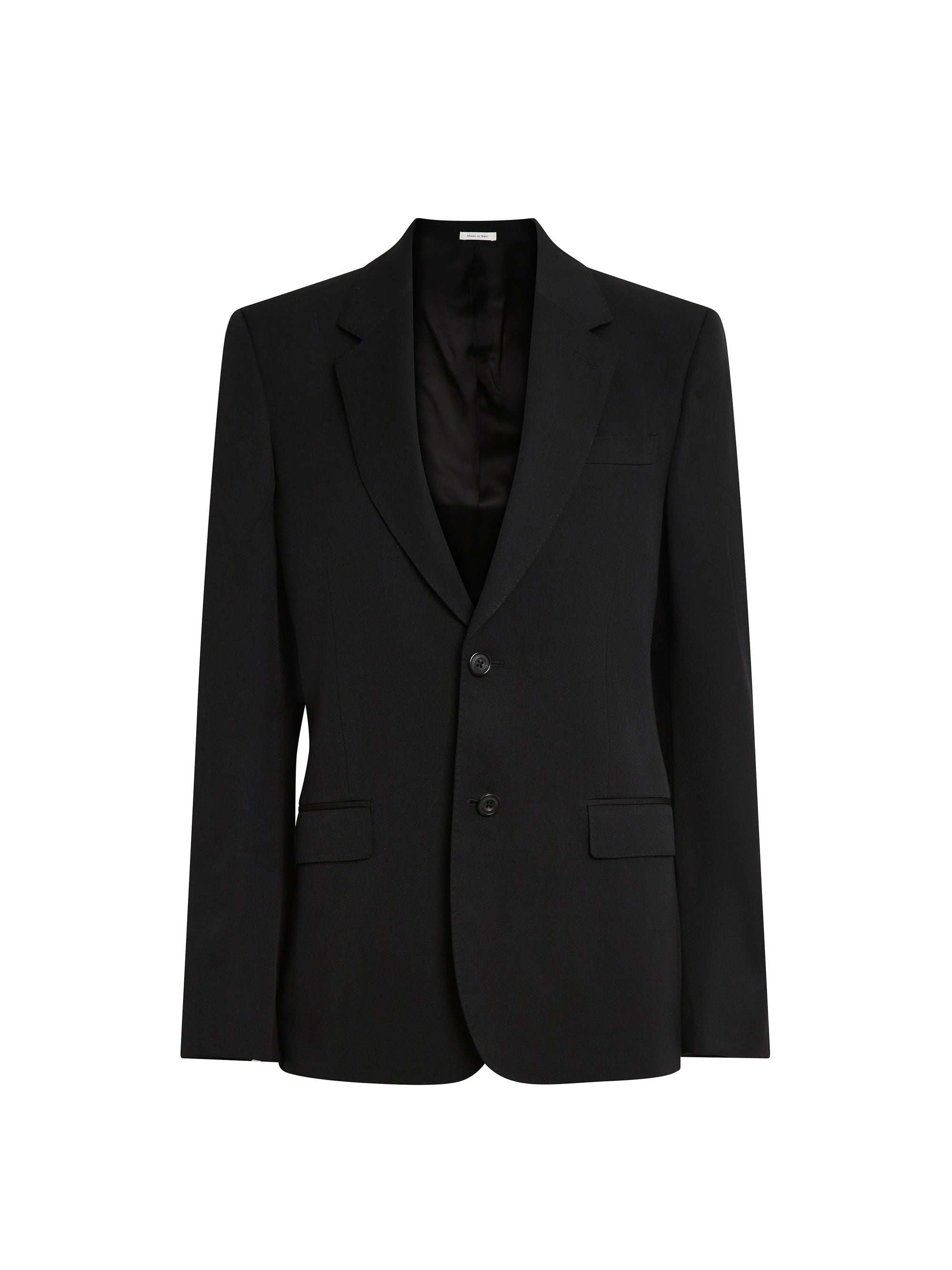 Blazer avec poches en laine - Black