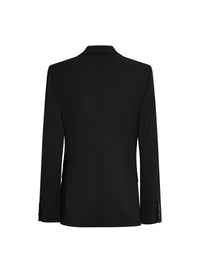 Blazer avec poches en laine - Black