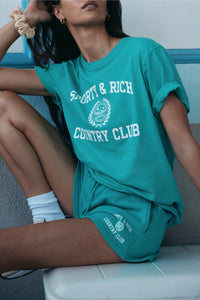 Short Varsity à poches - Spring Green