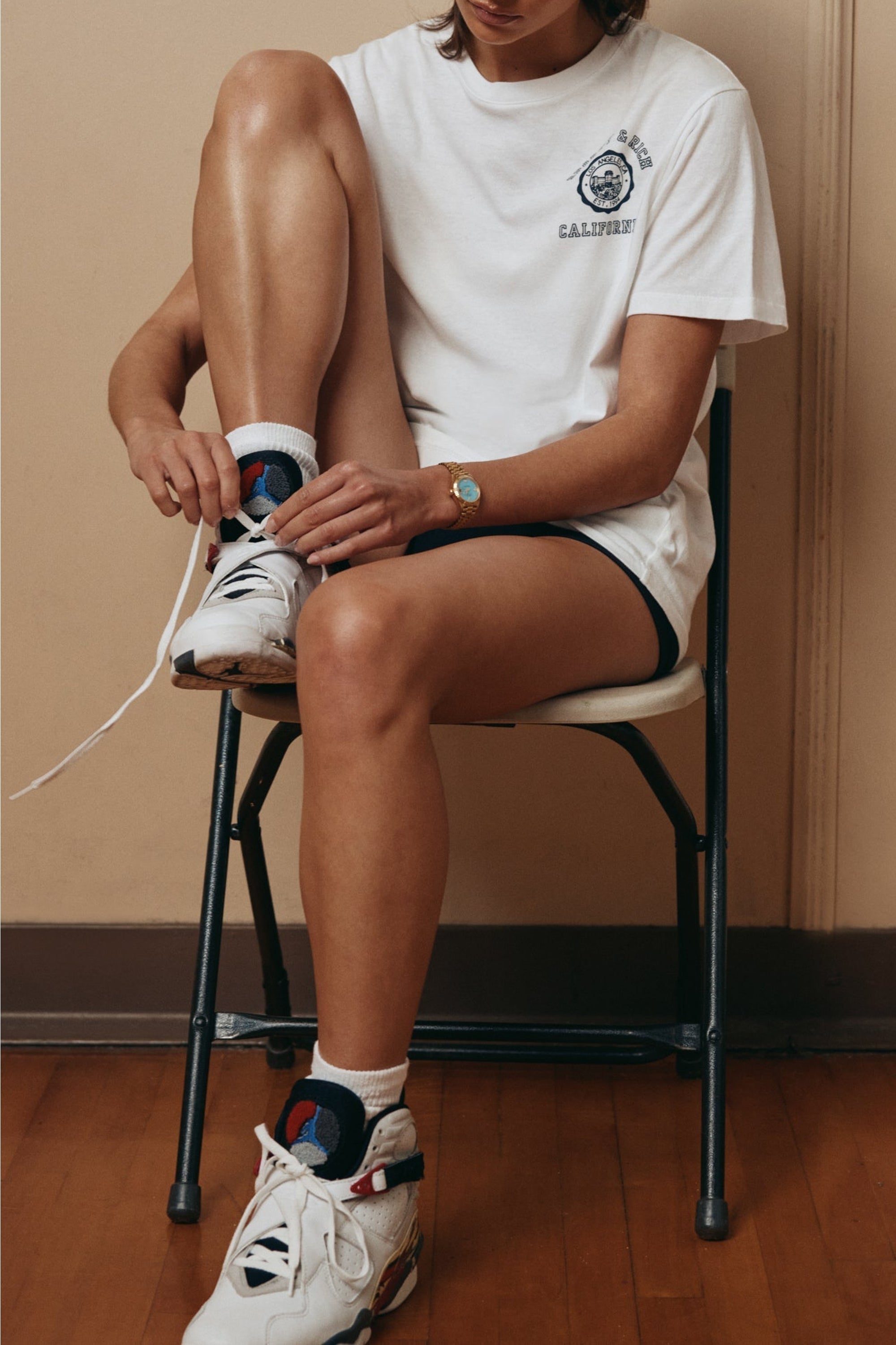 T-shirt California Emblem imprimé - White