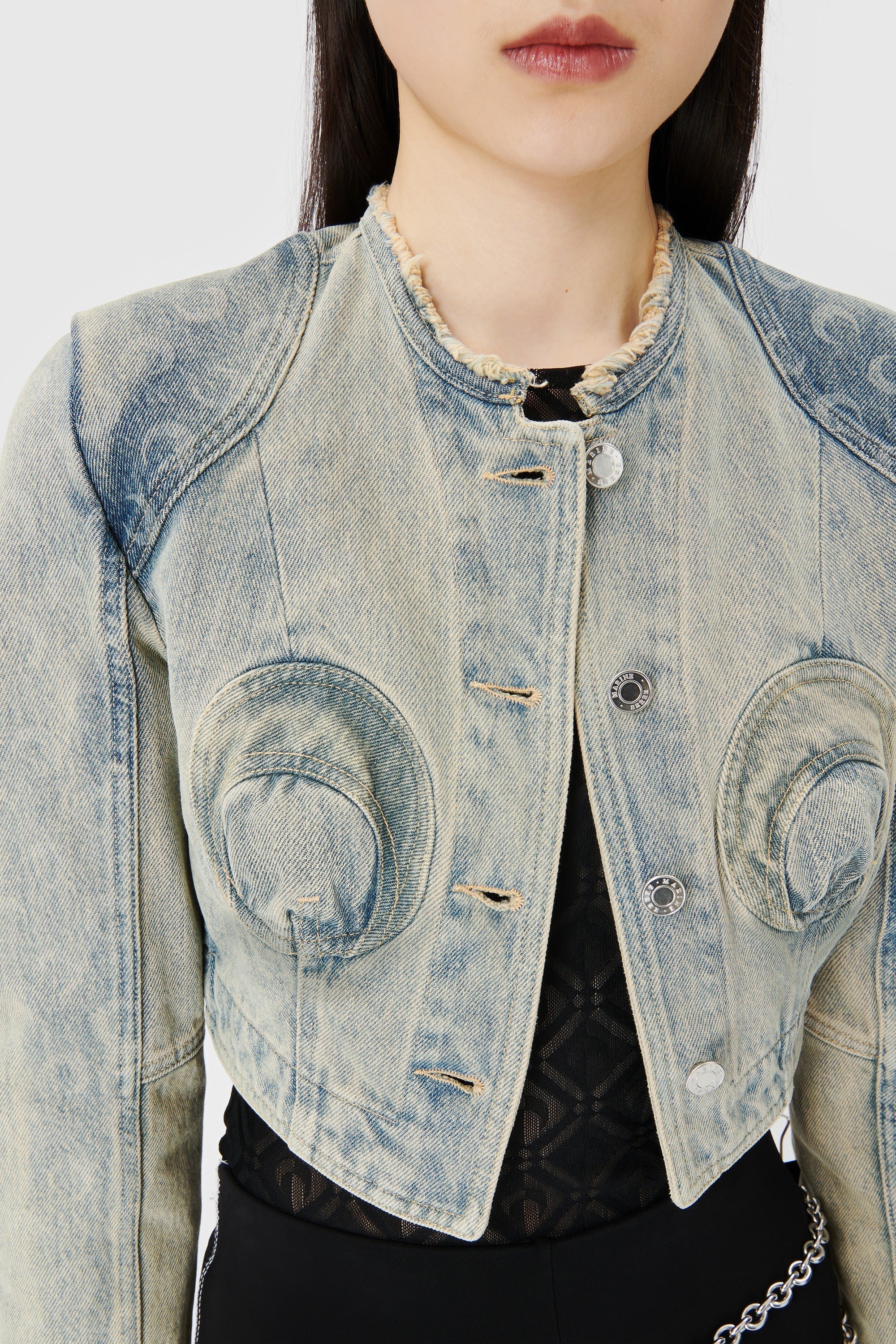 PRIX MARQUE : 290€_Grey Denim Veste - Grey Denim