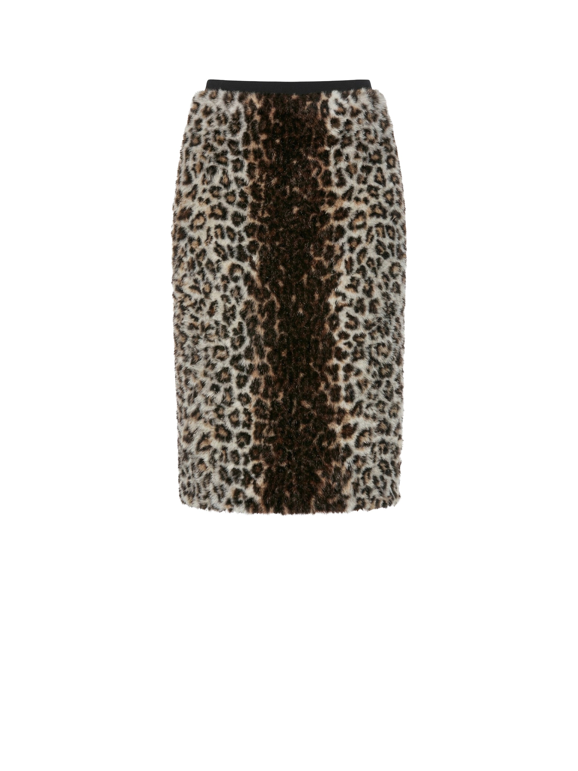 Jupe crayon en jacquard - Leopard