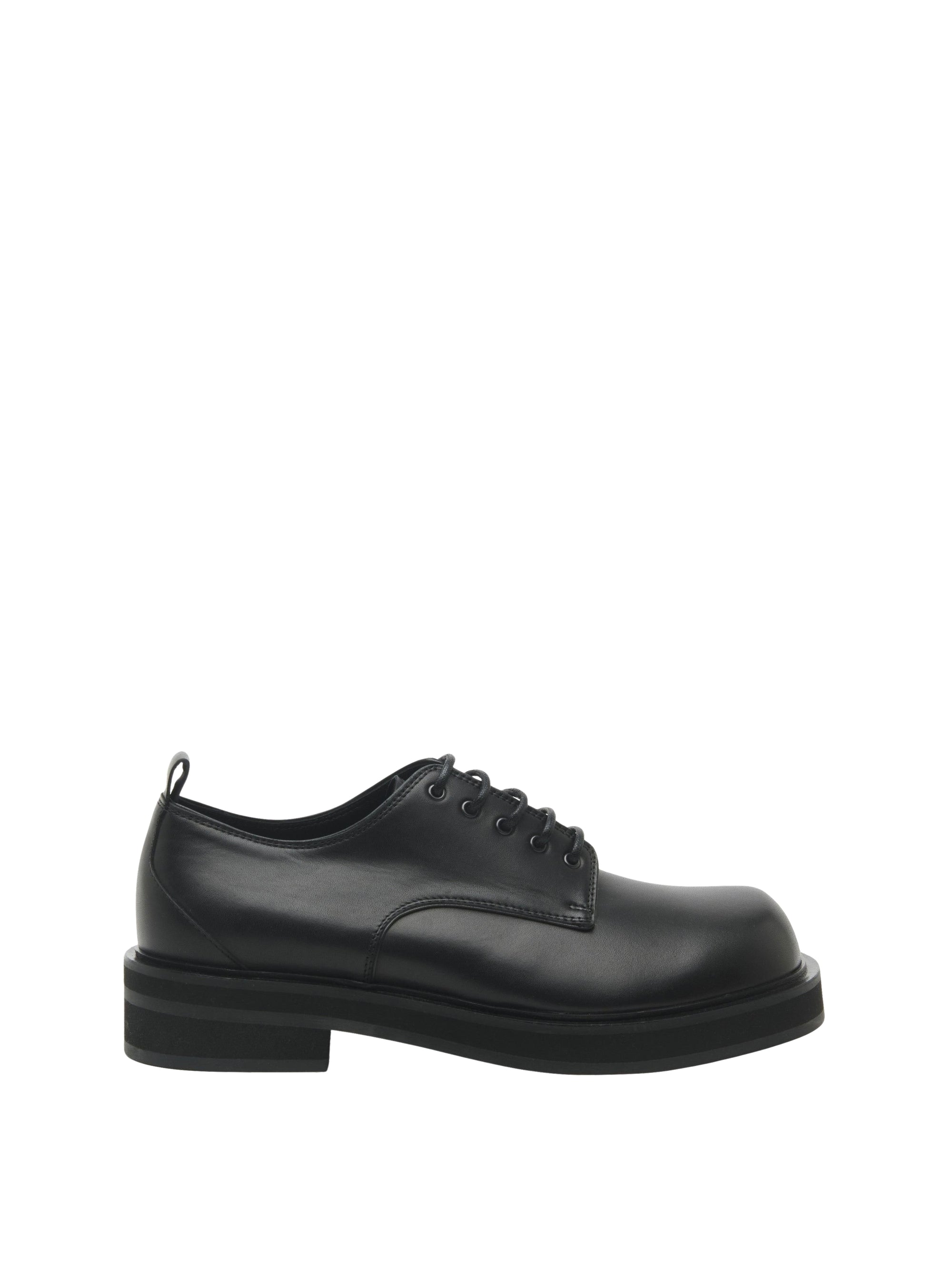 Derbies à lacets en cuir - Black