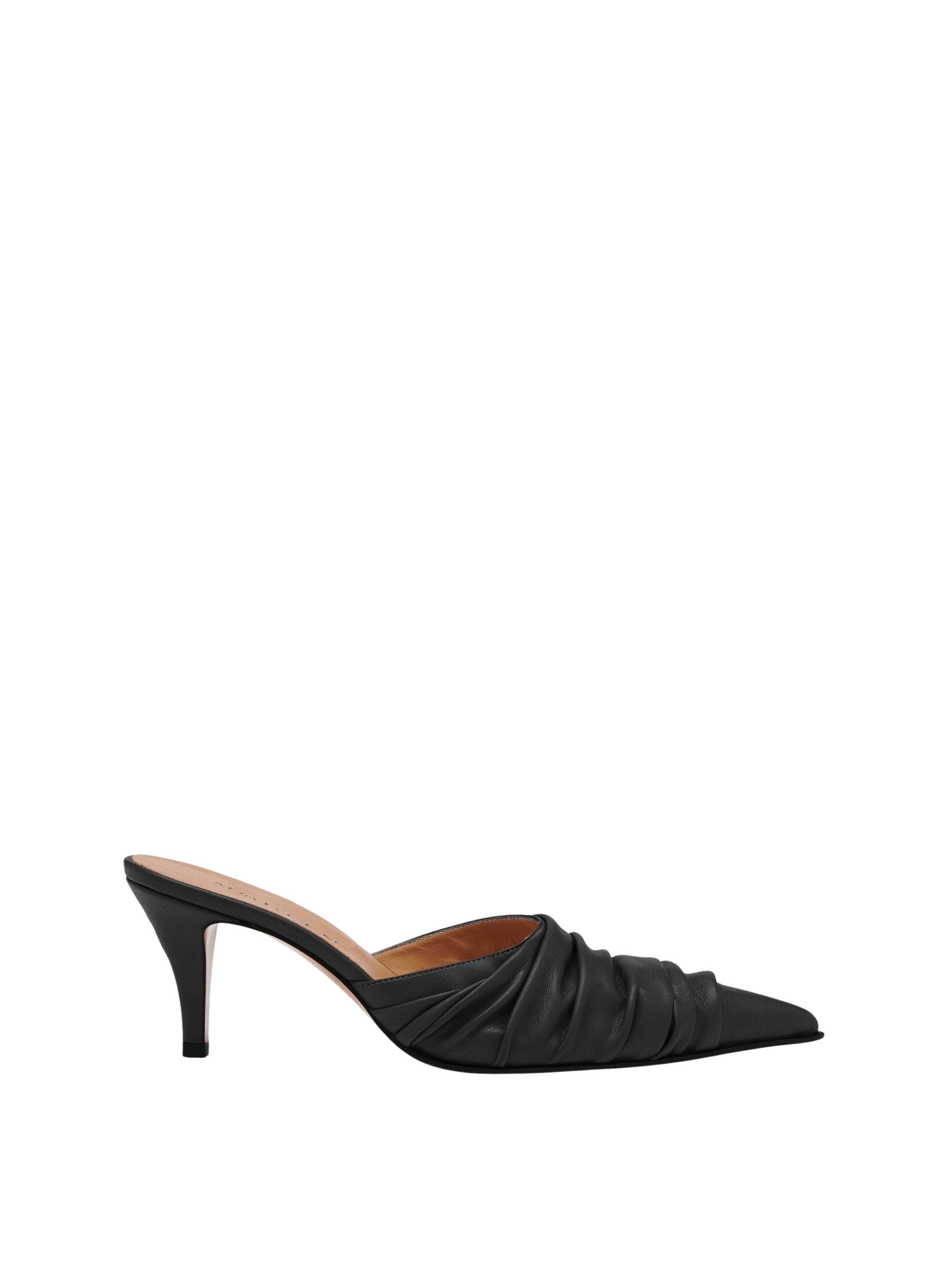 Pointed-toe mules 70 - Black