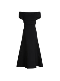 Robe à épaules dénudées - Black