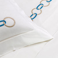 LINKS EMBROIDERY / DOUBLE KING HOUSSE DE COUETTE