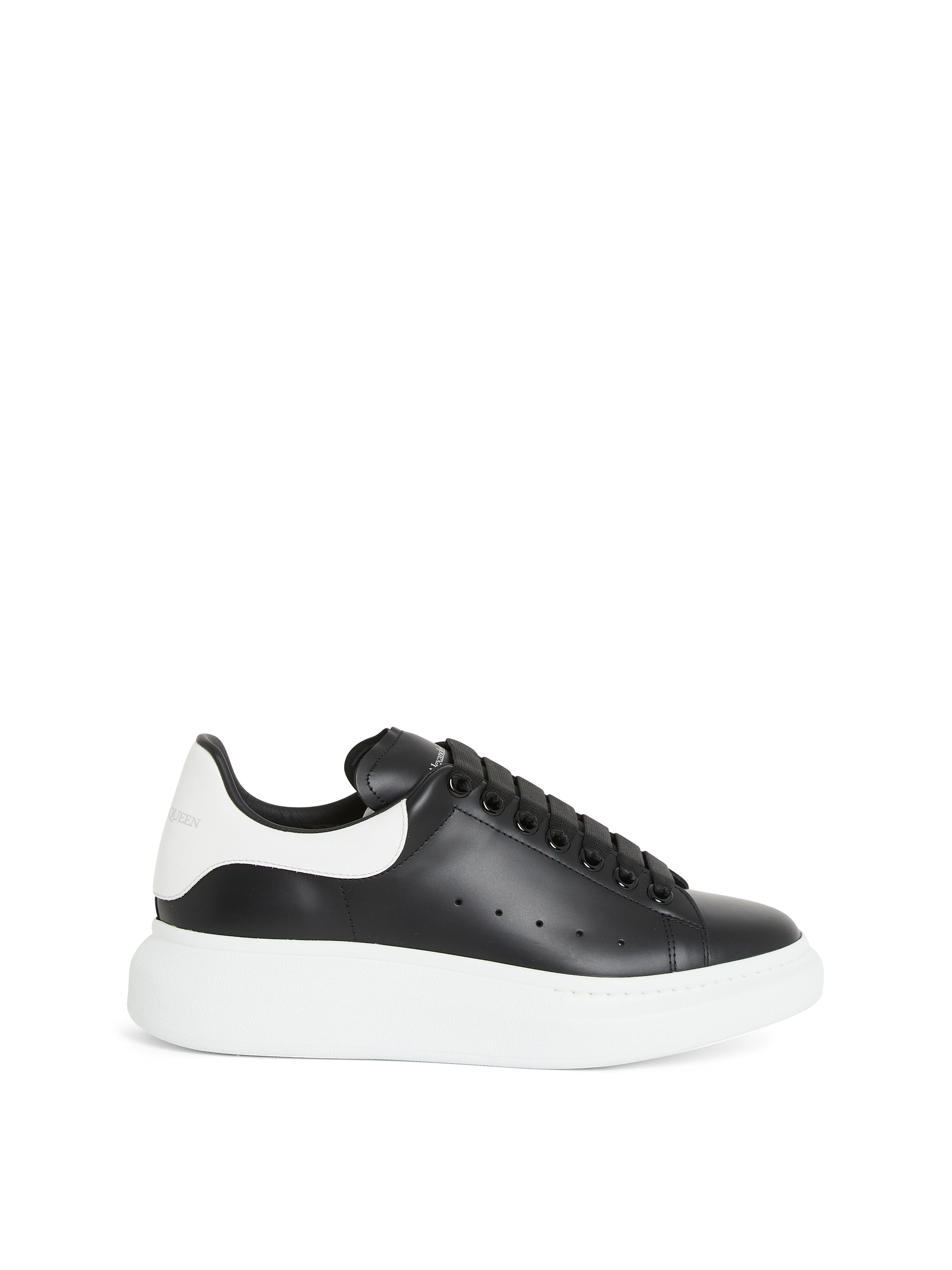 Sneakers basses en cuir - Black & White