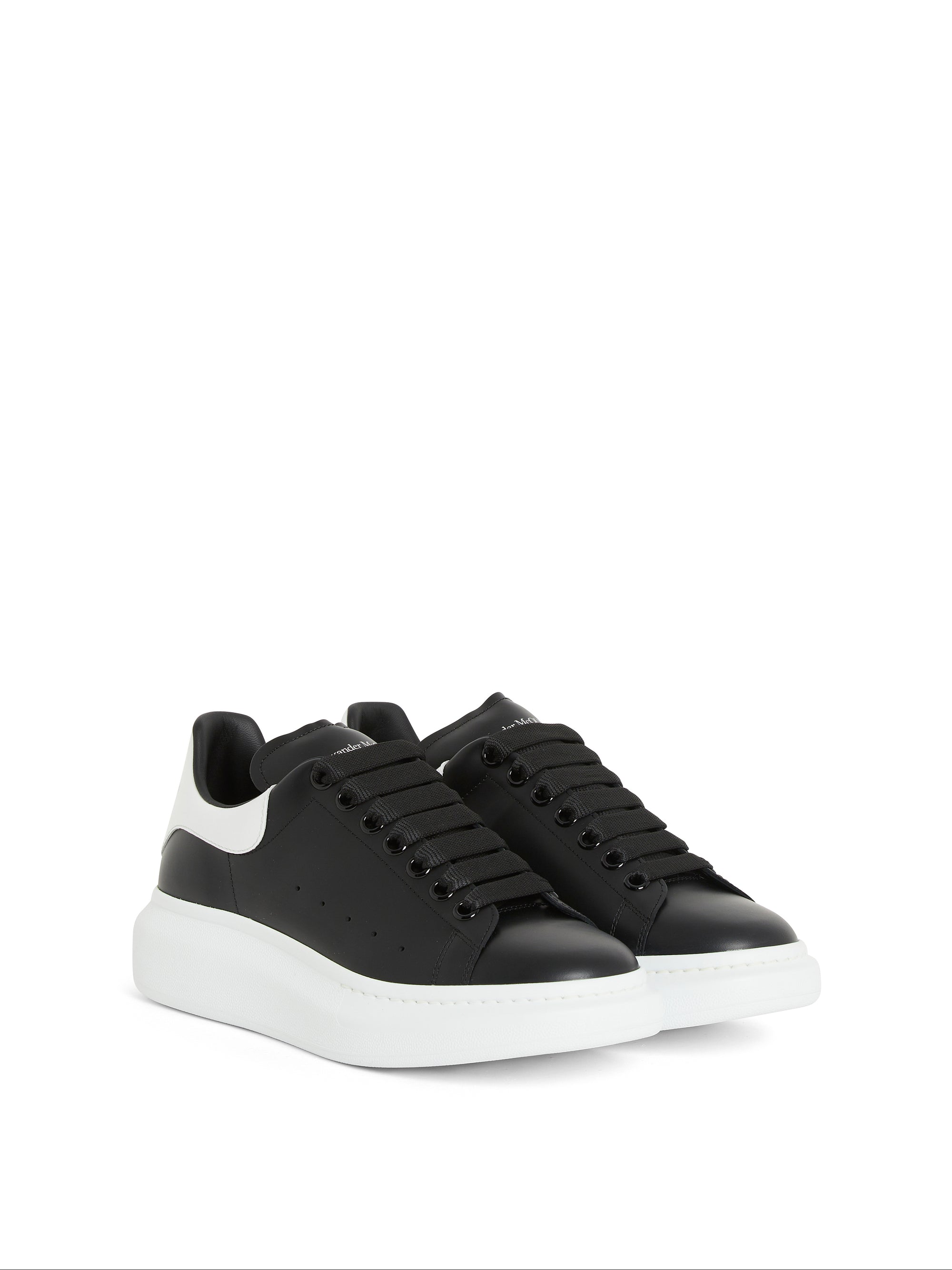 Sneakers basses en cuir - Black & White