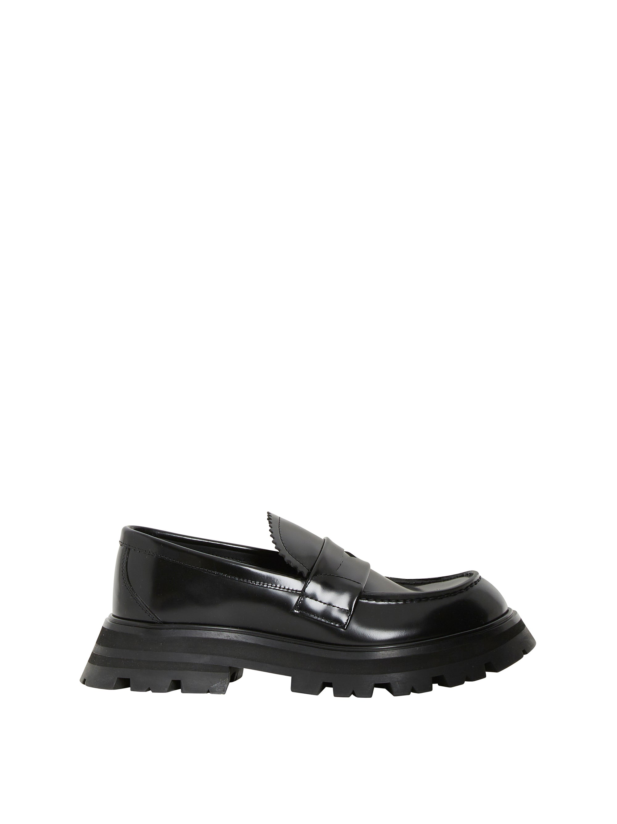 Mocassins Wander en cuir - Black
