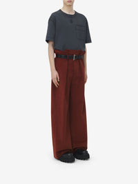 Pantalon froncé - Rust