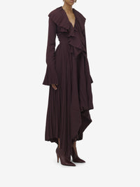 Jupe asymétrique - Burgundy