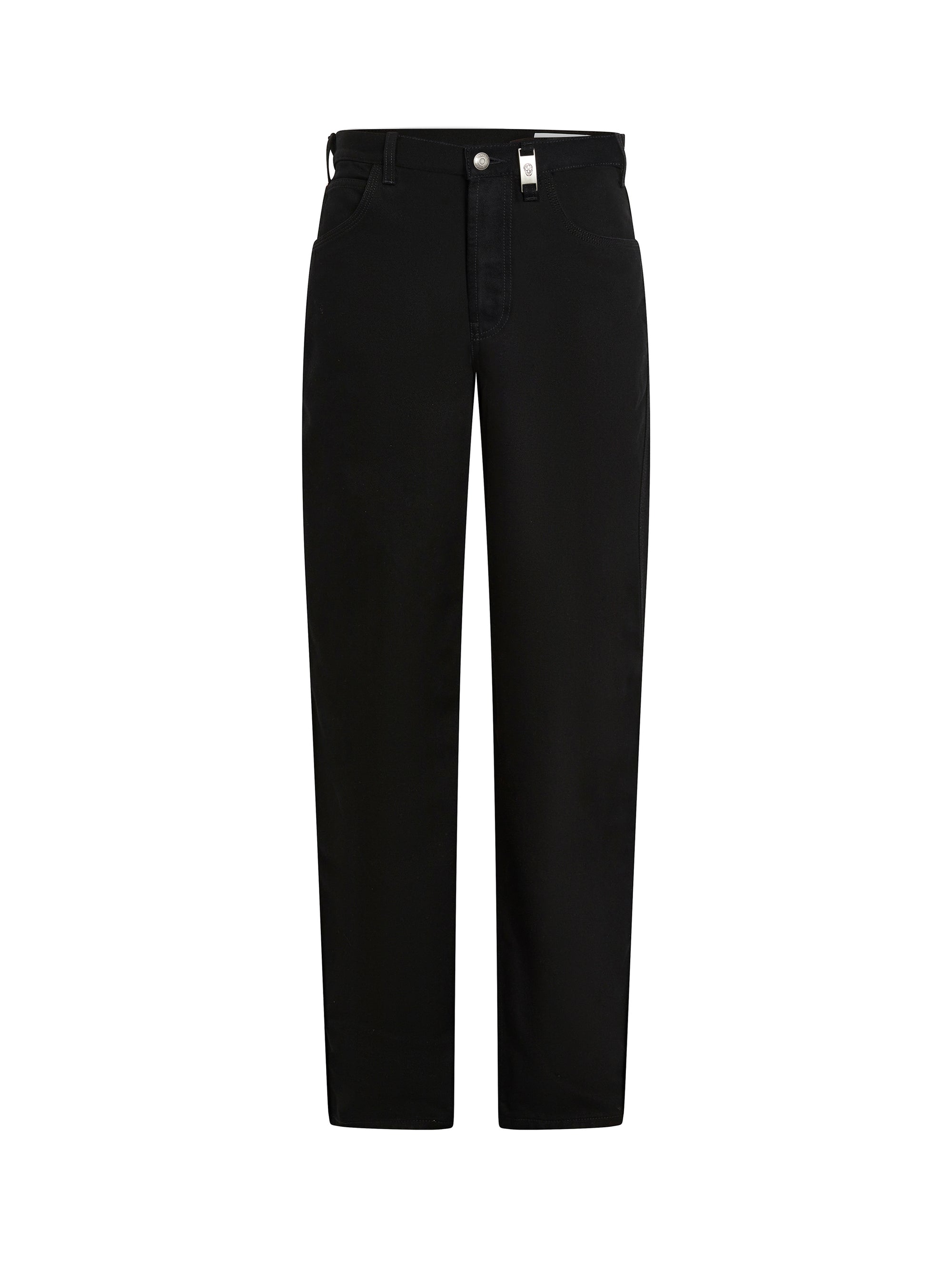 Pantalon large en denim - Black