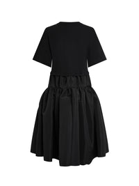 Robe t-shirt évasée - Black