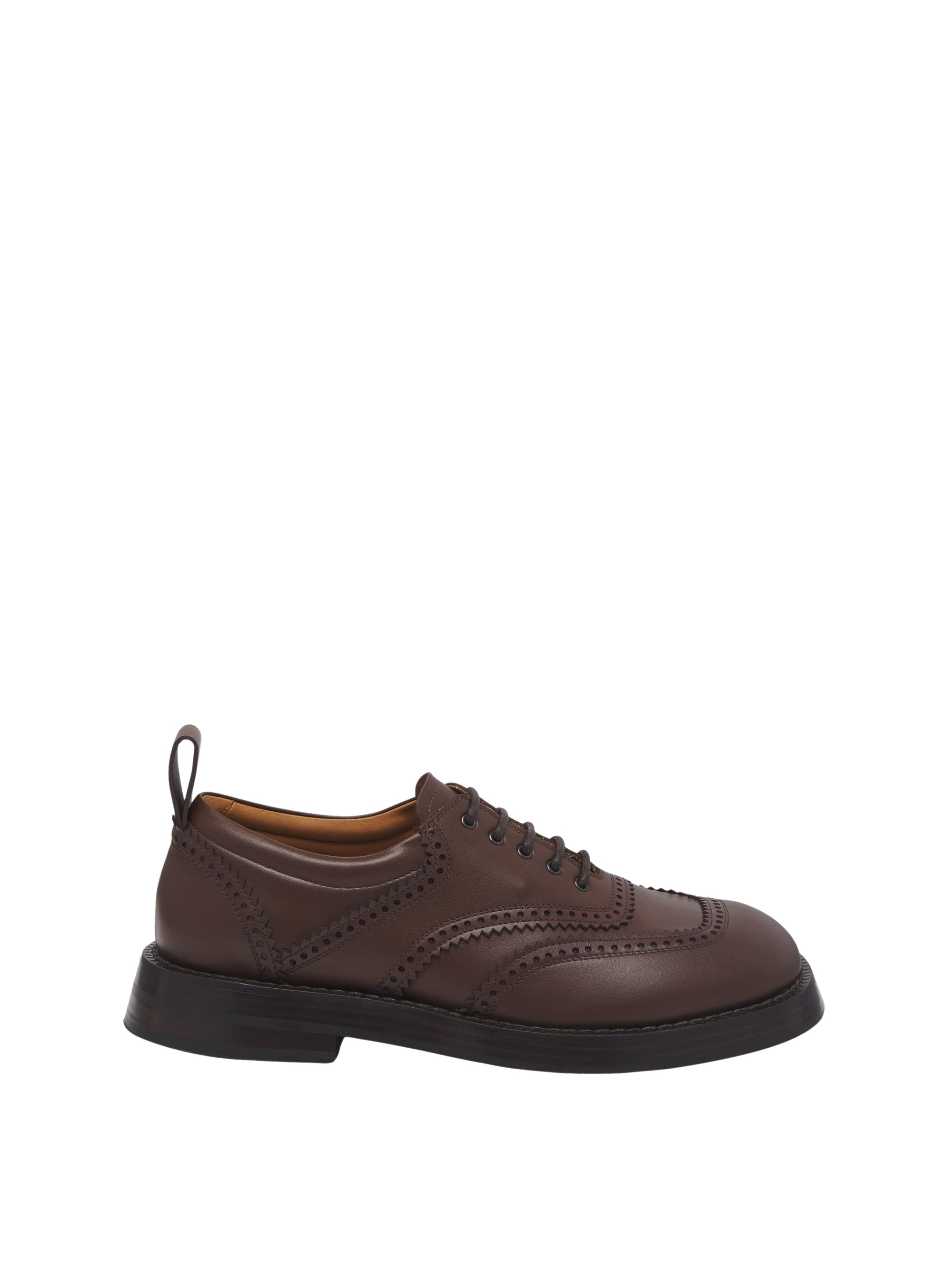 Derbies The Brogue en cuir - Brown