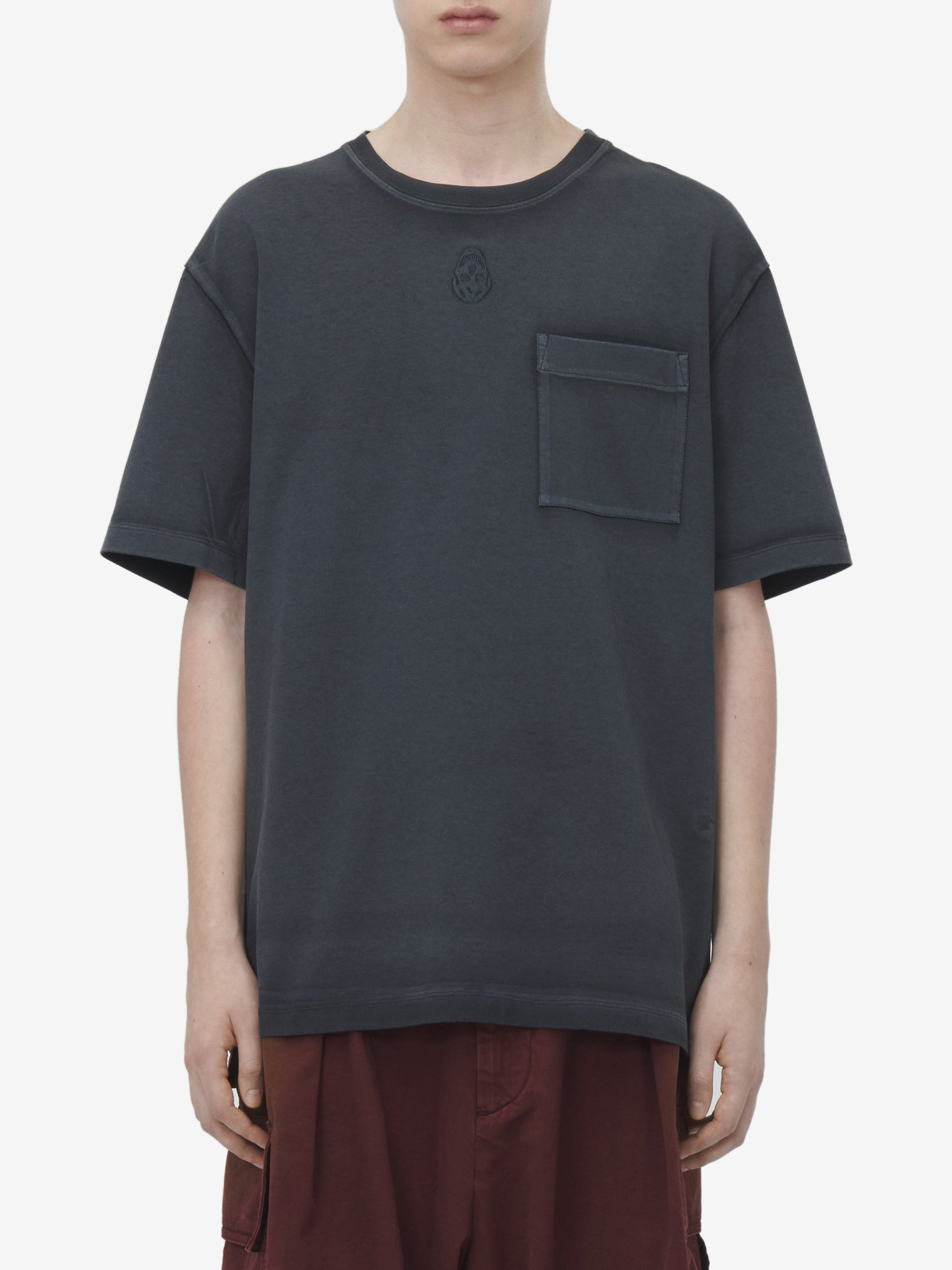 T-shirt avec broderie - Black