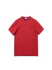 T-shirt avec broderie - Bordeaux Red