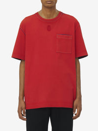 T-shirt avec broderie - Rust Bordeaux