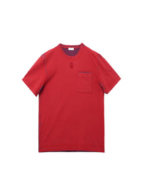 T-shirt avec broderie - Rust Bordeaux