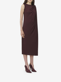 Robe midi sans manches - Burgundy