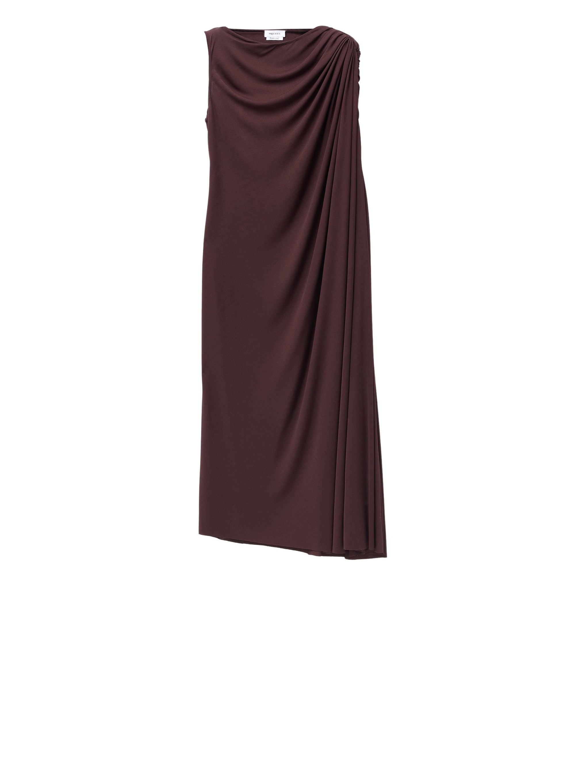 Robe midi sans manches - Burgundy