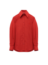 Chemise avec broderie - Deep Red