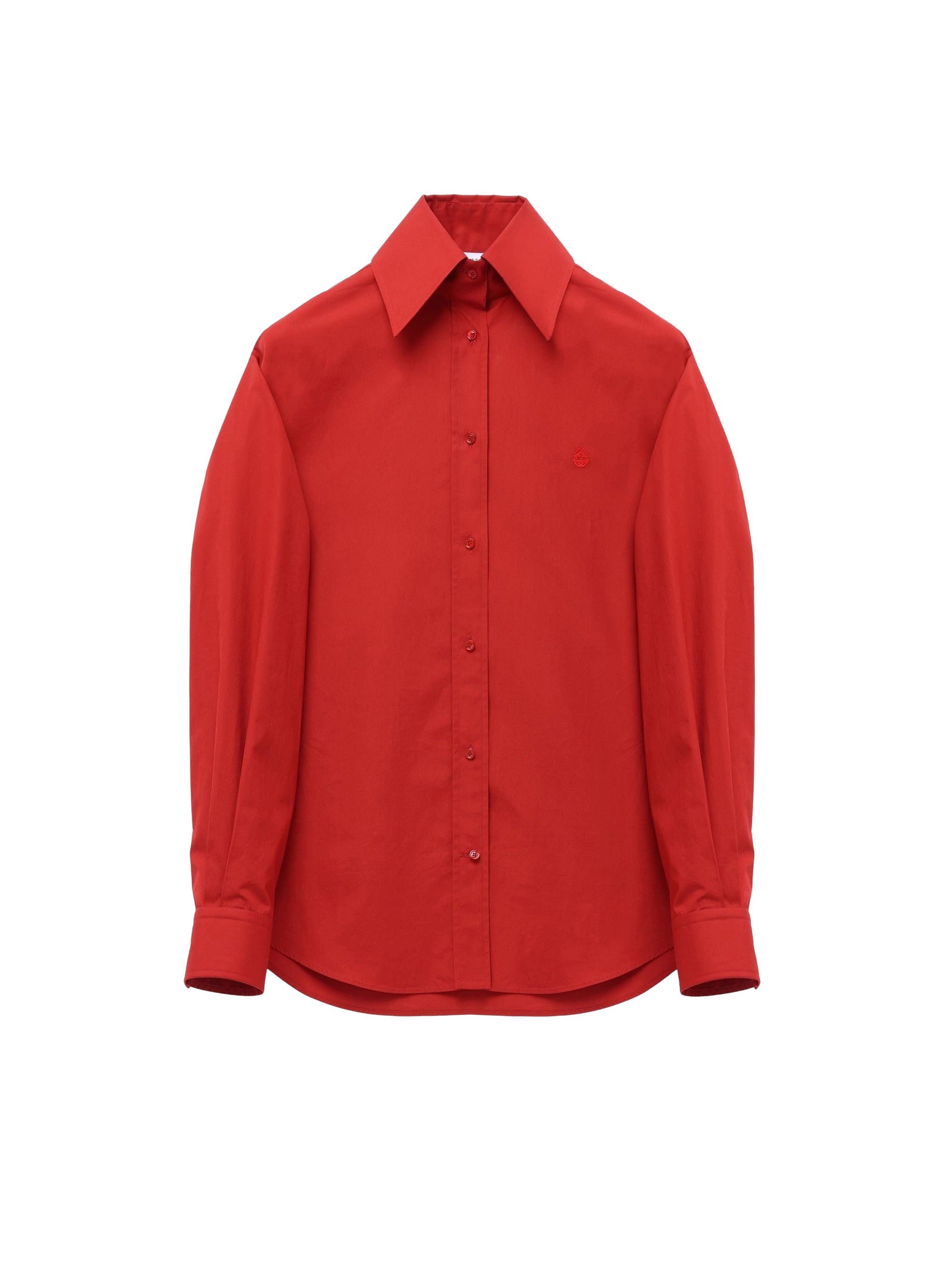 Chemise avec broderie - Deep Red