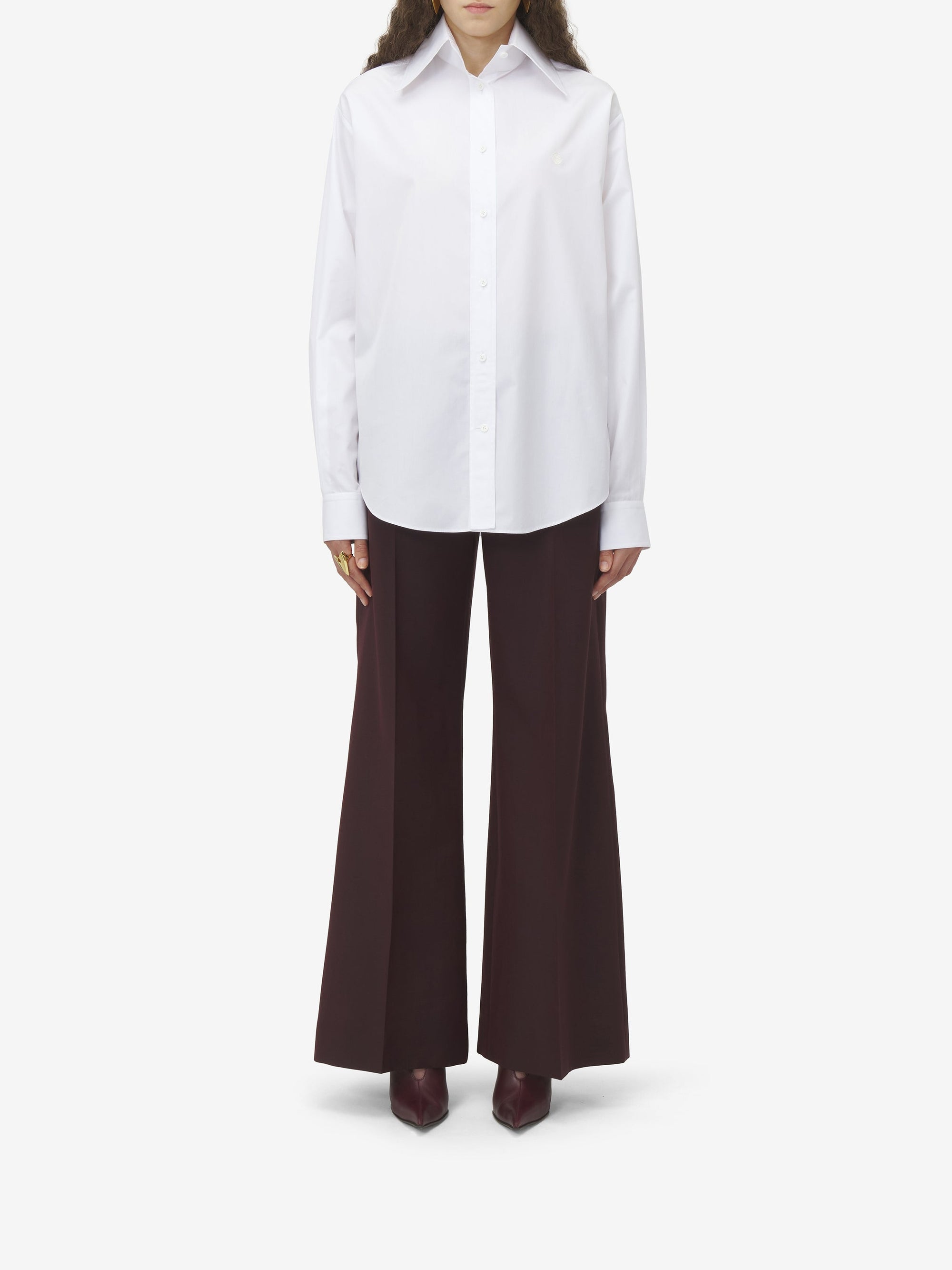 Chemise avec broderie - Optical White