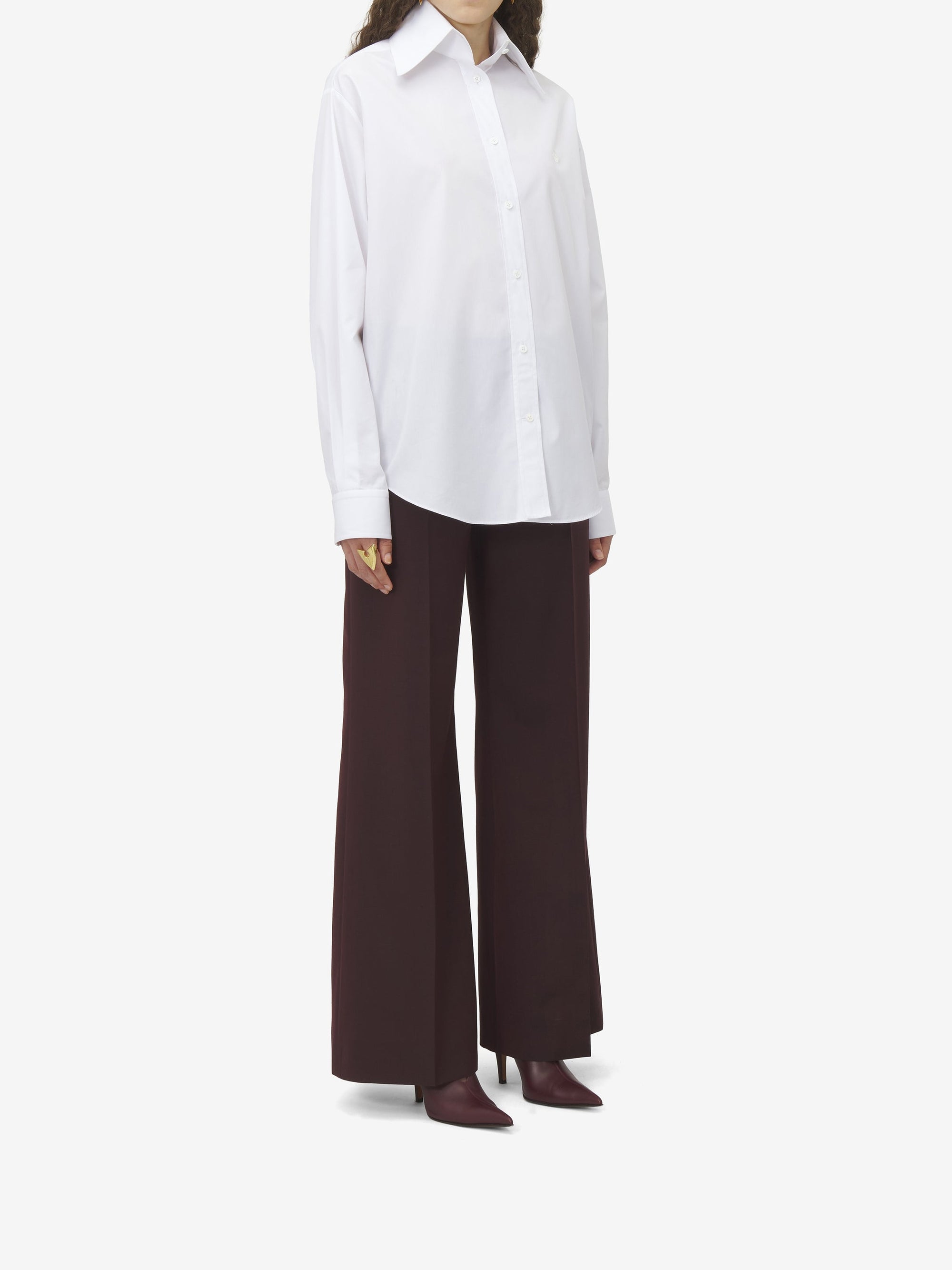 Chemise avec broderie - Optical White