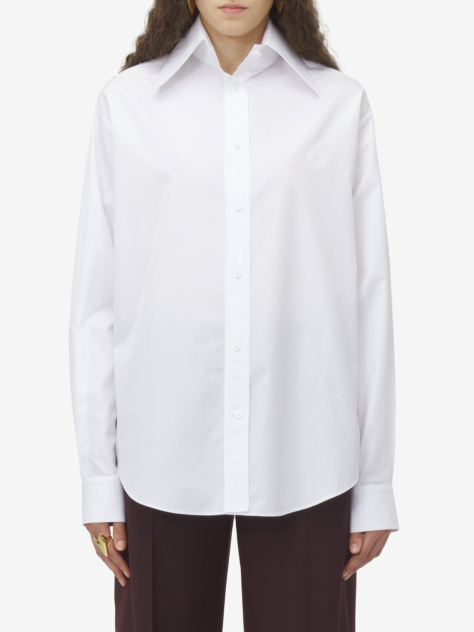 Chemise avec broderie - Optical White
