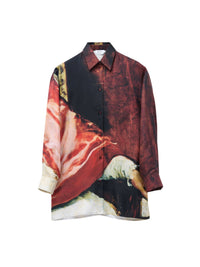 Chemise à boutons en soie - Multicolor