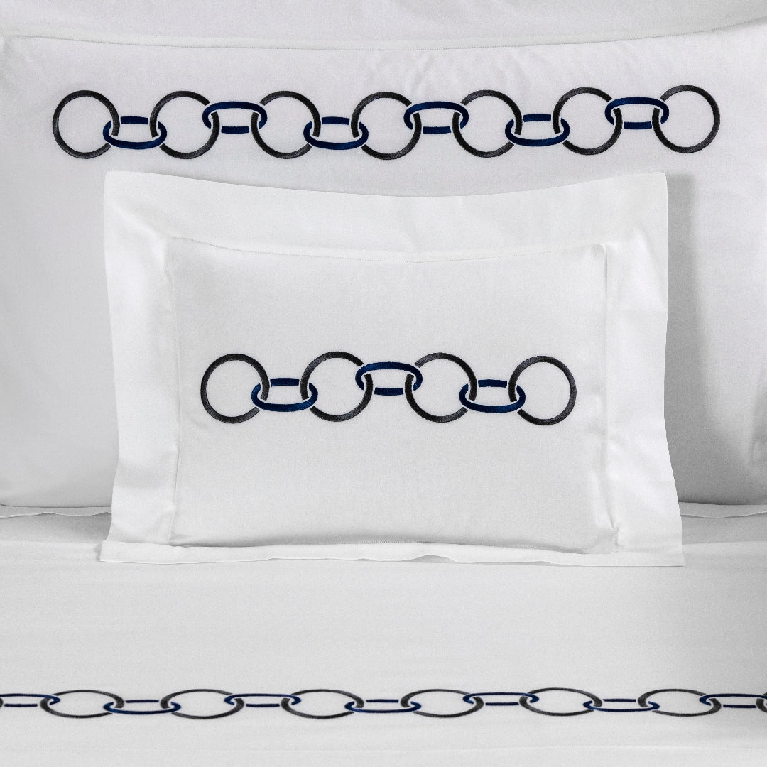 LINKS EMBROIDERY / BOUDOIR TAIE D'OREILLER
