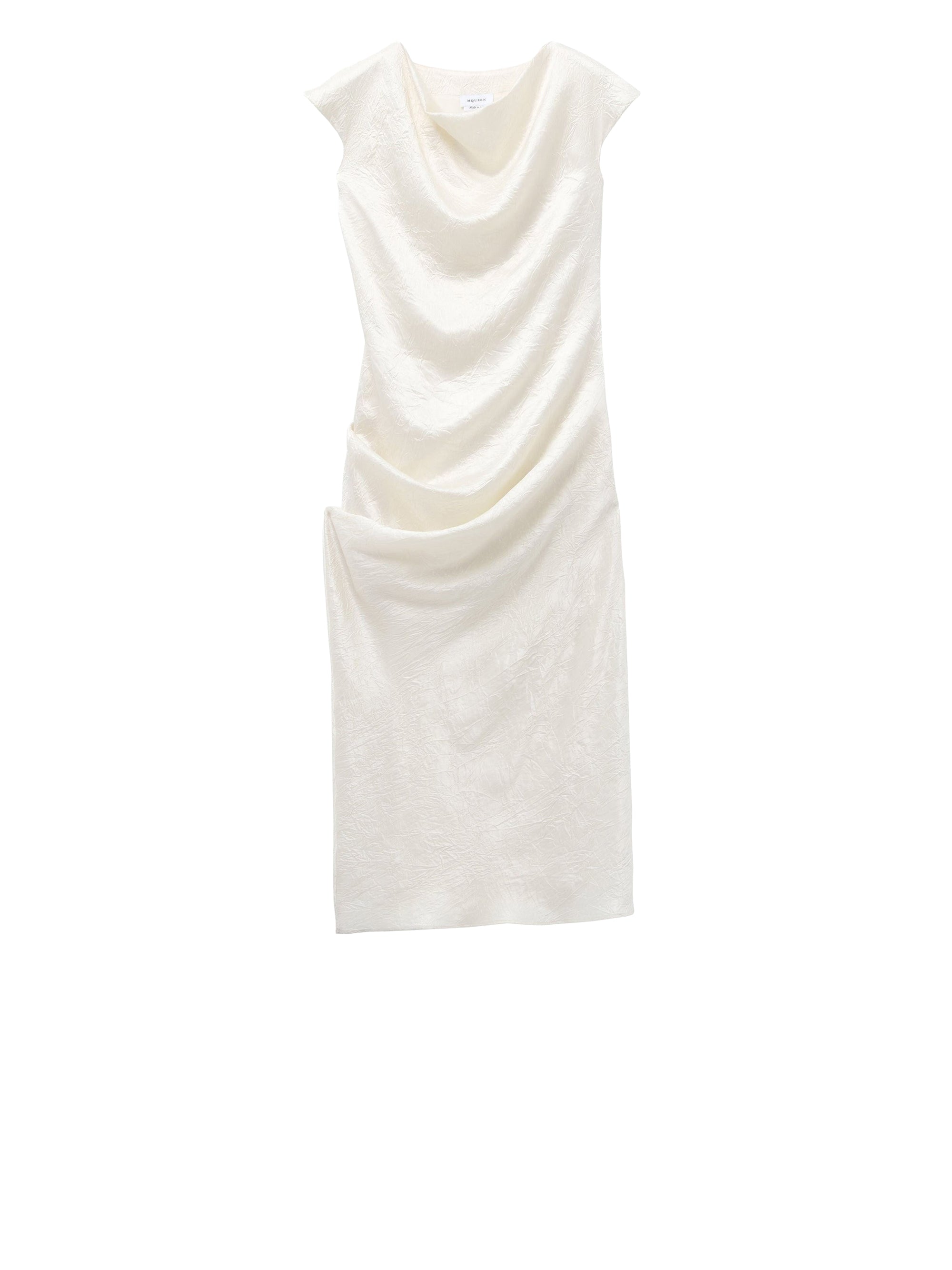 Robe midi asymétrique - Oyster