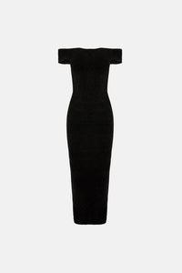 Aphrodite Midi Dress - Black