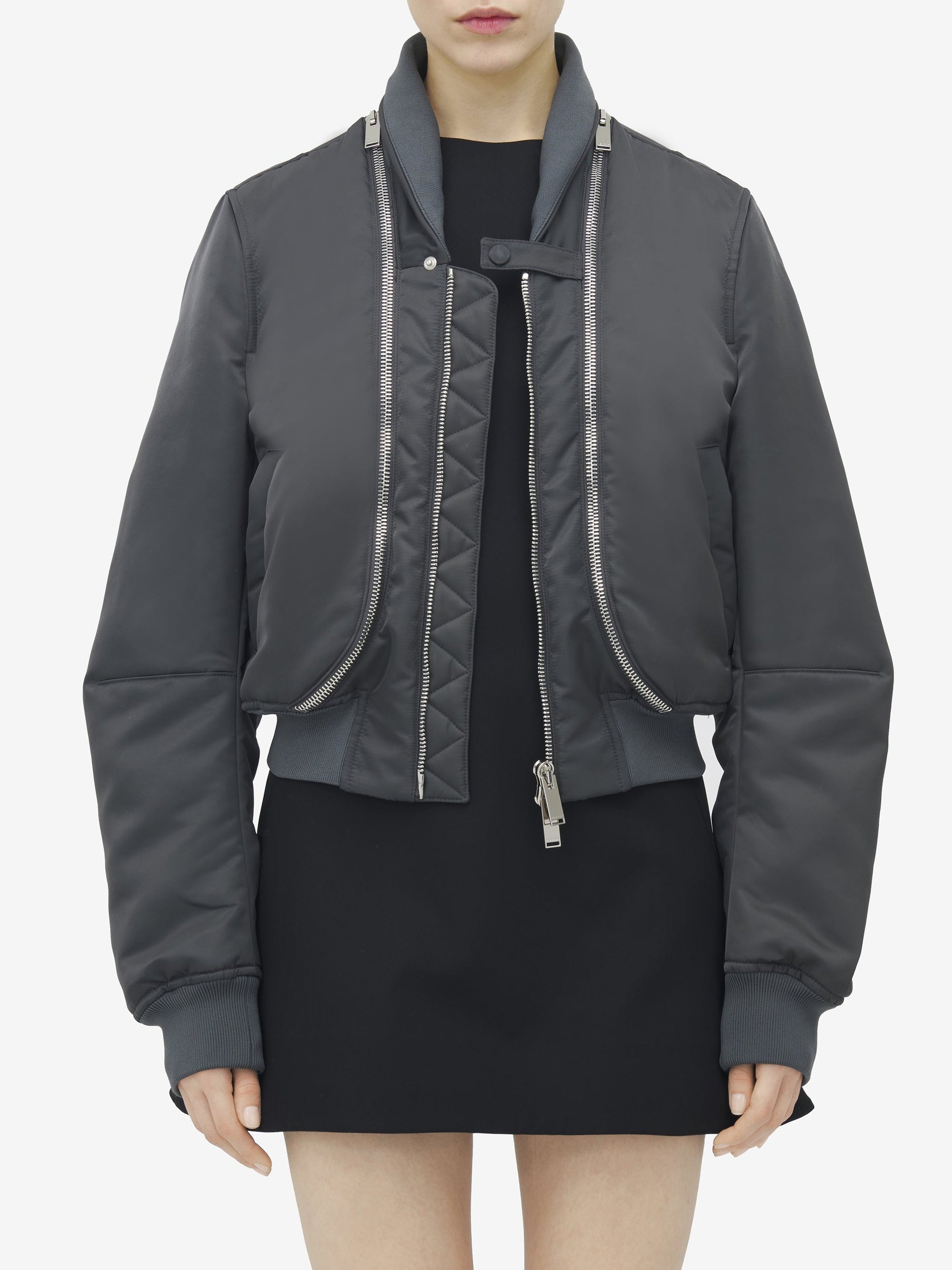 Veste bomber avec poches - Grey
