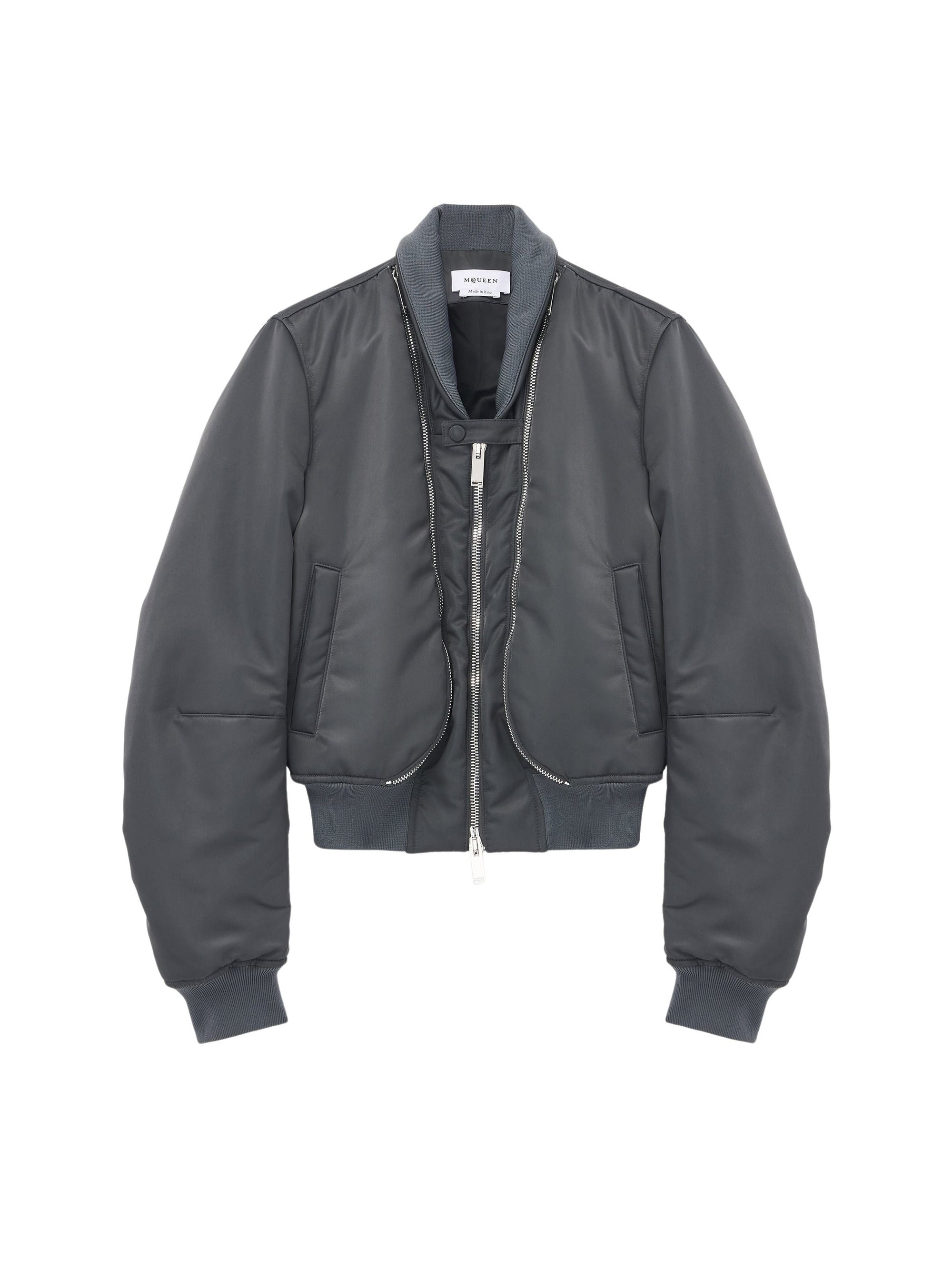 Veste bomber avec poches - Grey