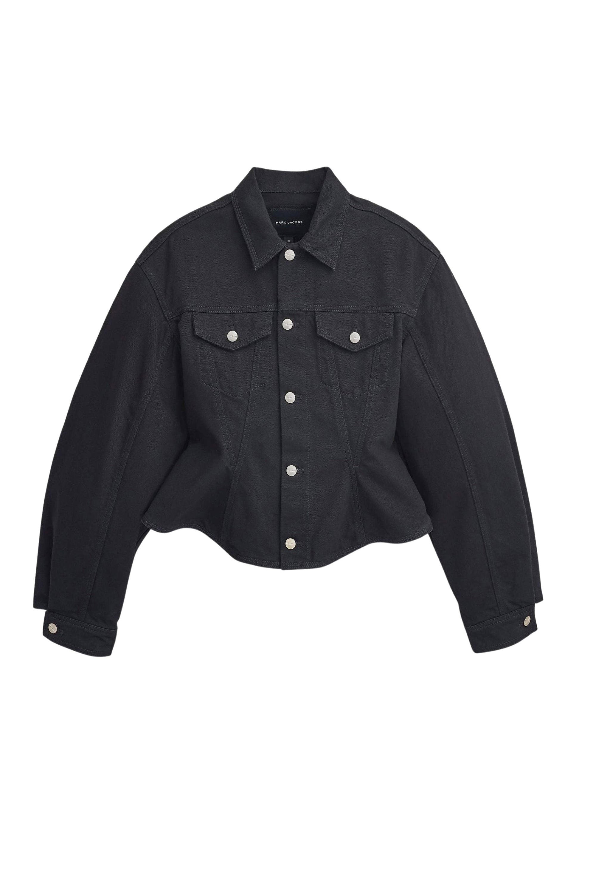 Veste cintrée en denim - Black