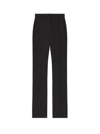 Pantalon slim en laine - Dark Brown