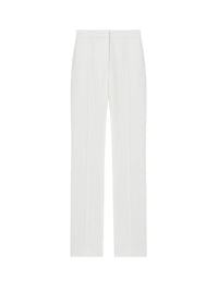 Pantalon slim en laine - Ivory