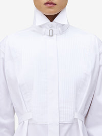 Robe chemise oversize - Optical White