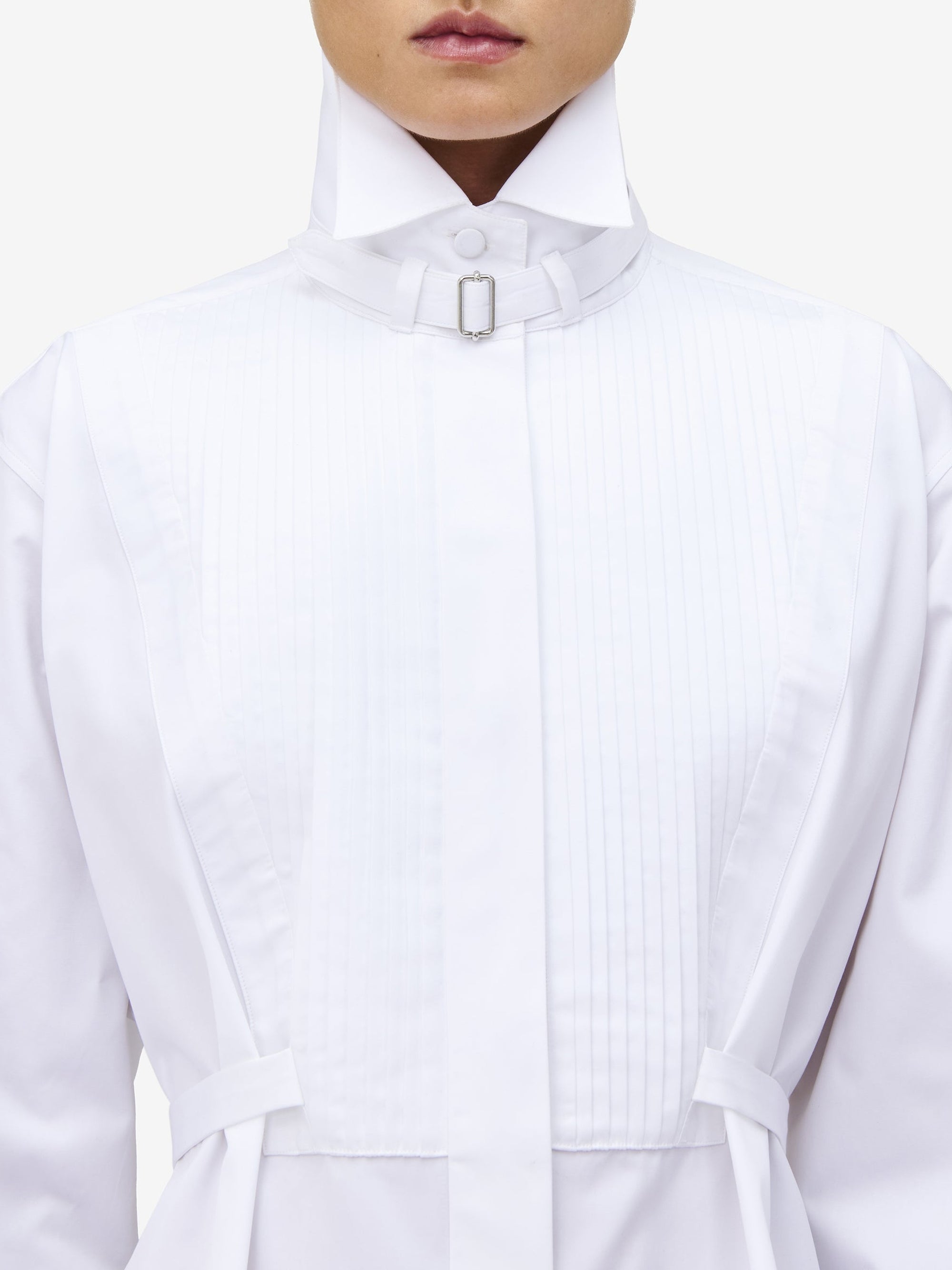 Robe chemise oversize - Optical White