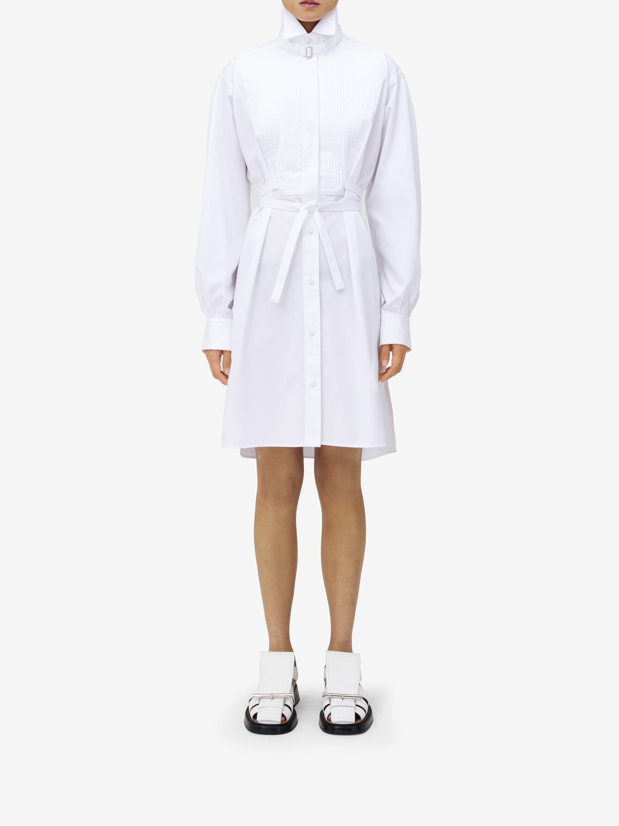 Robe chemise oversize - Optical White