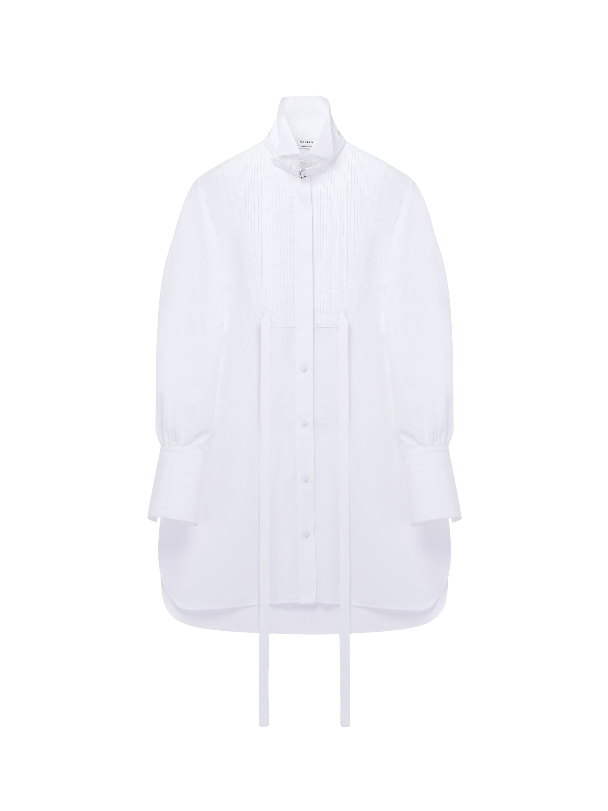 Robe chemise oversize - Optical White
