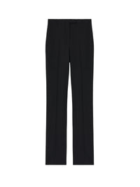 Pantalon avec poches en laine - Black