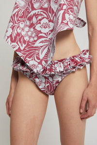 Bas de bikini Frilly  - Pink