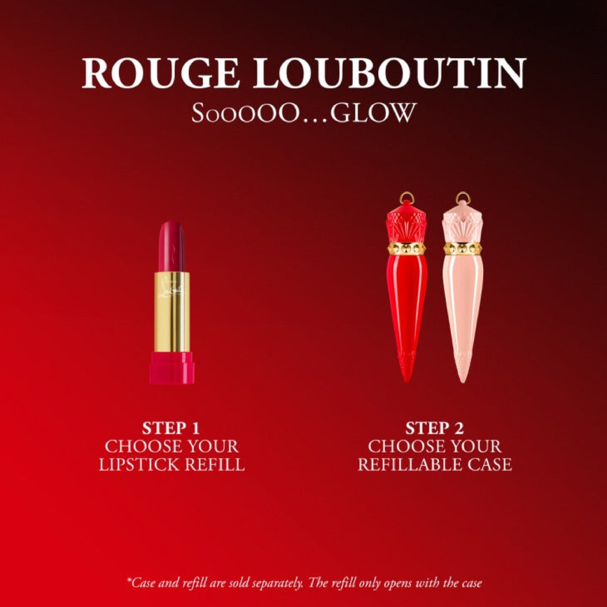 Écrin pour recharge Rouge Louboutin SooooO...Glow - Rouge Louboutin